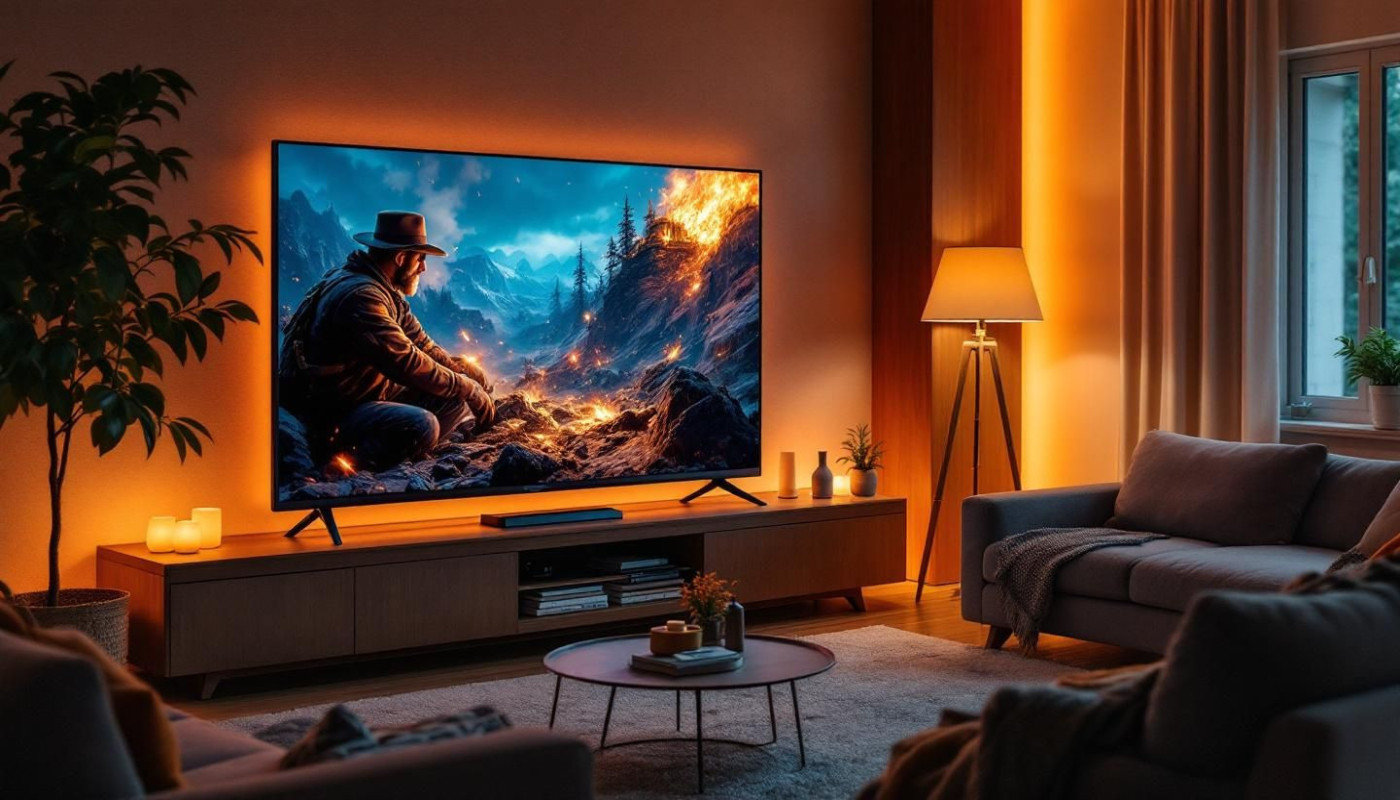 Comment les téléviseurs QLED de 75 pouces améliorent-ils l'expérience cinématographique à domicile ?